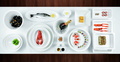 Buffet - porcelán