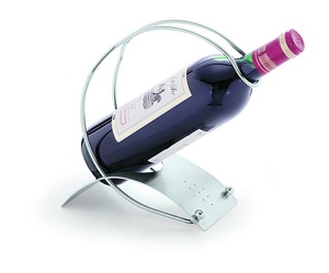 stoj�nek na lahev v�na stoln� nerez mat CARLISLE