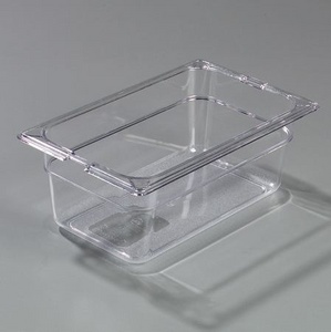 Gastron�doba polycarbon�t transparentn� GN 1/4x100mm