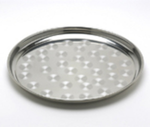 podnos nerez serv�rovac� kulat� pr.40cm