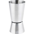 JIGGER nerez 2+4cl
